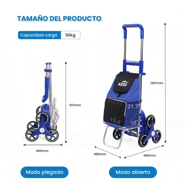 Carro de la compra sube escaleras ZW030 - Imagen 6